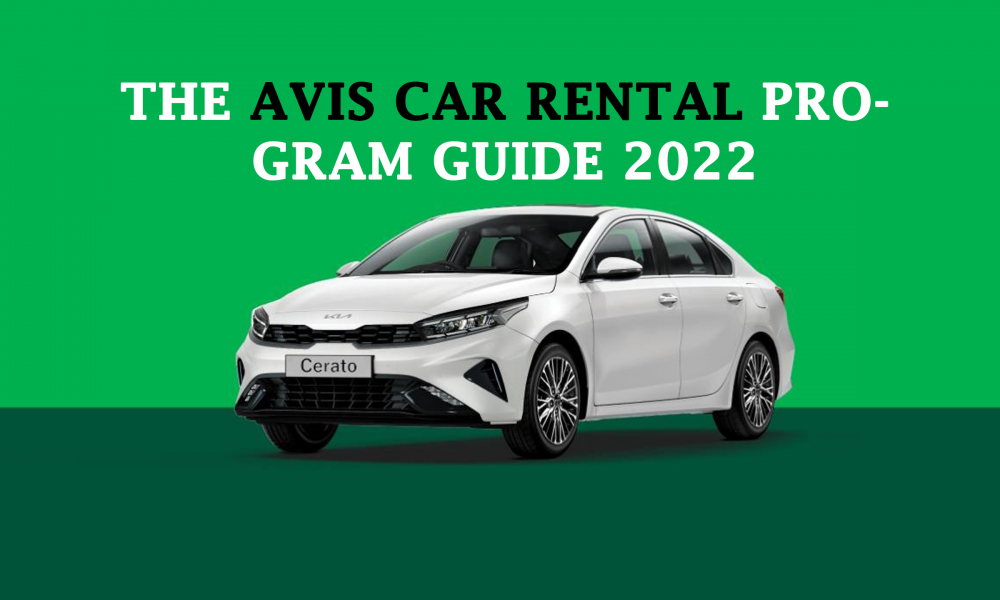 The Avis Car Rental Program Guide 2022 Techno Analyzer